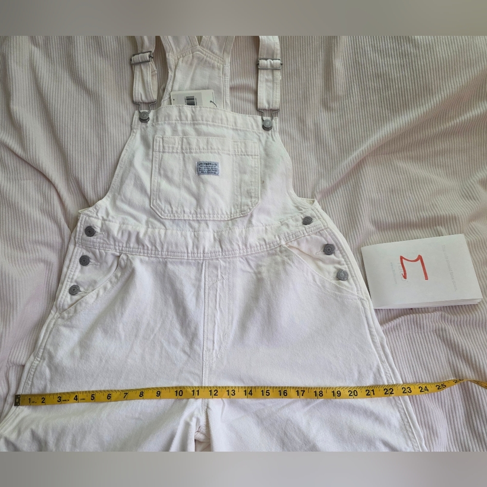 Levi's XL Overall - Jumpsuit True Slip / Off White Nwt - Picture 14 of 16
